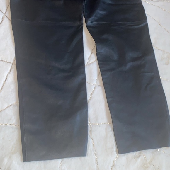 LAMARQUE ADELINE LEATHER JEANS - Picture 10 of 11